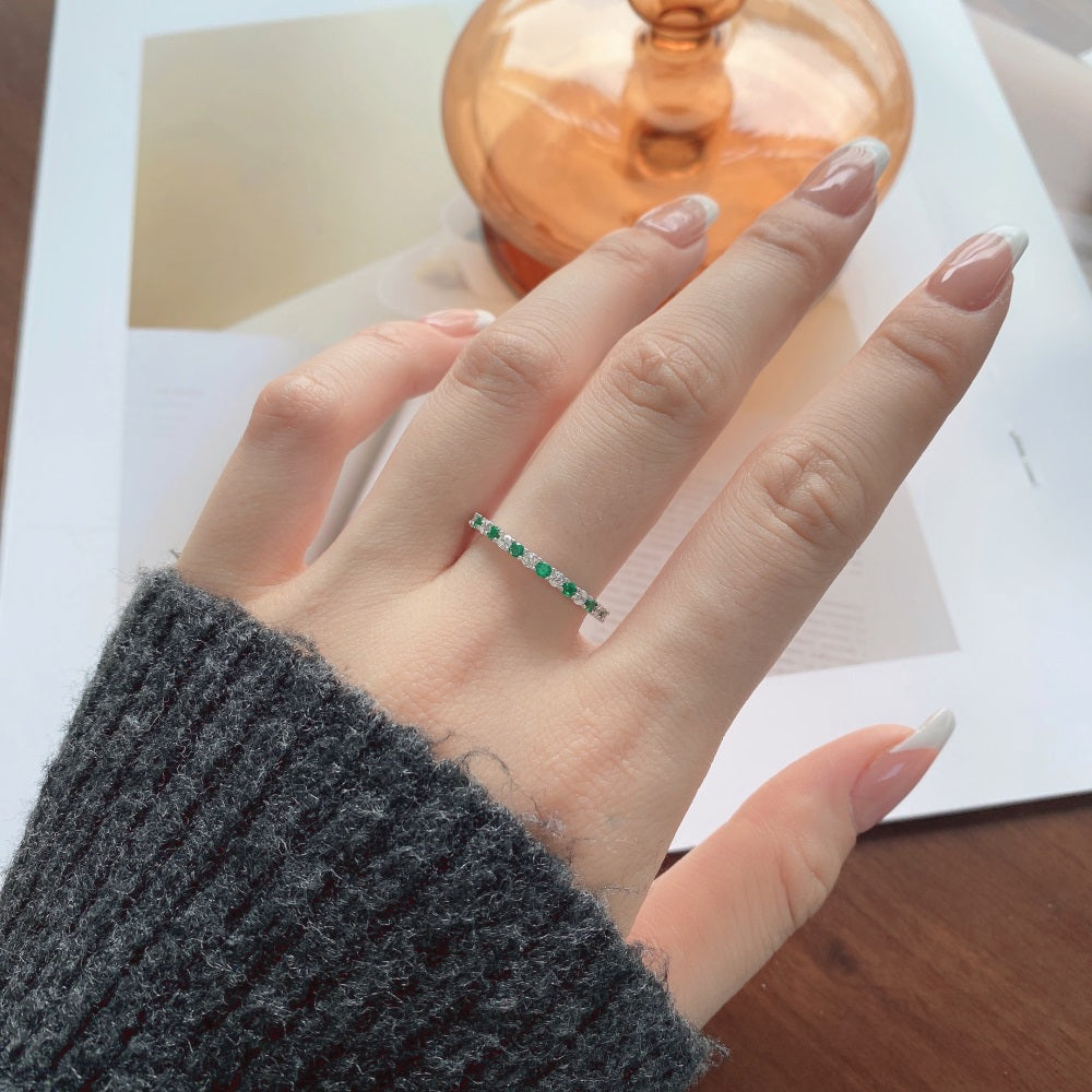 Green Serenity Ring