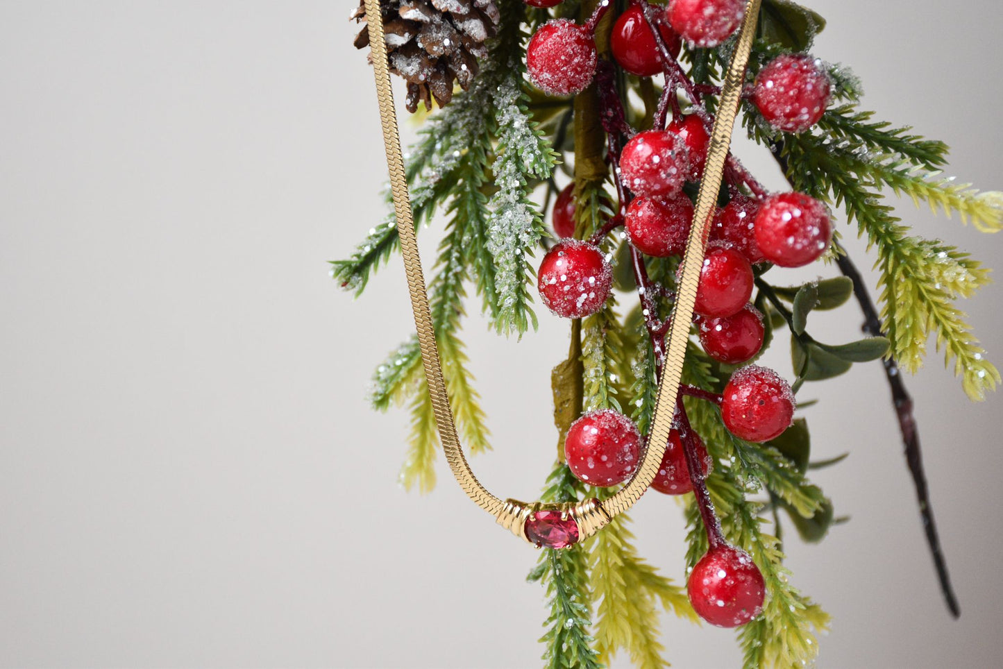 Bella Burgundy Necklace