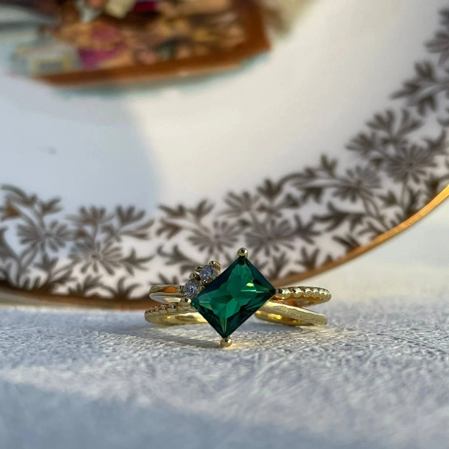 Green Goddess Ring