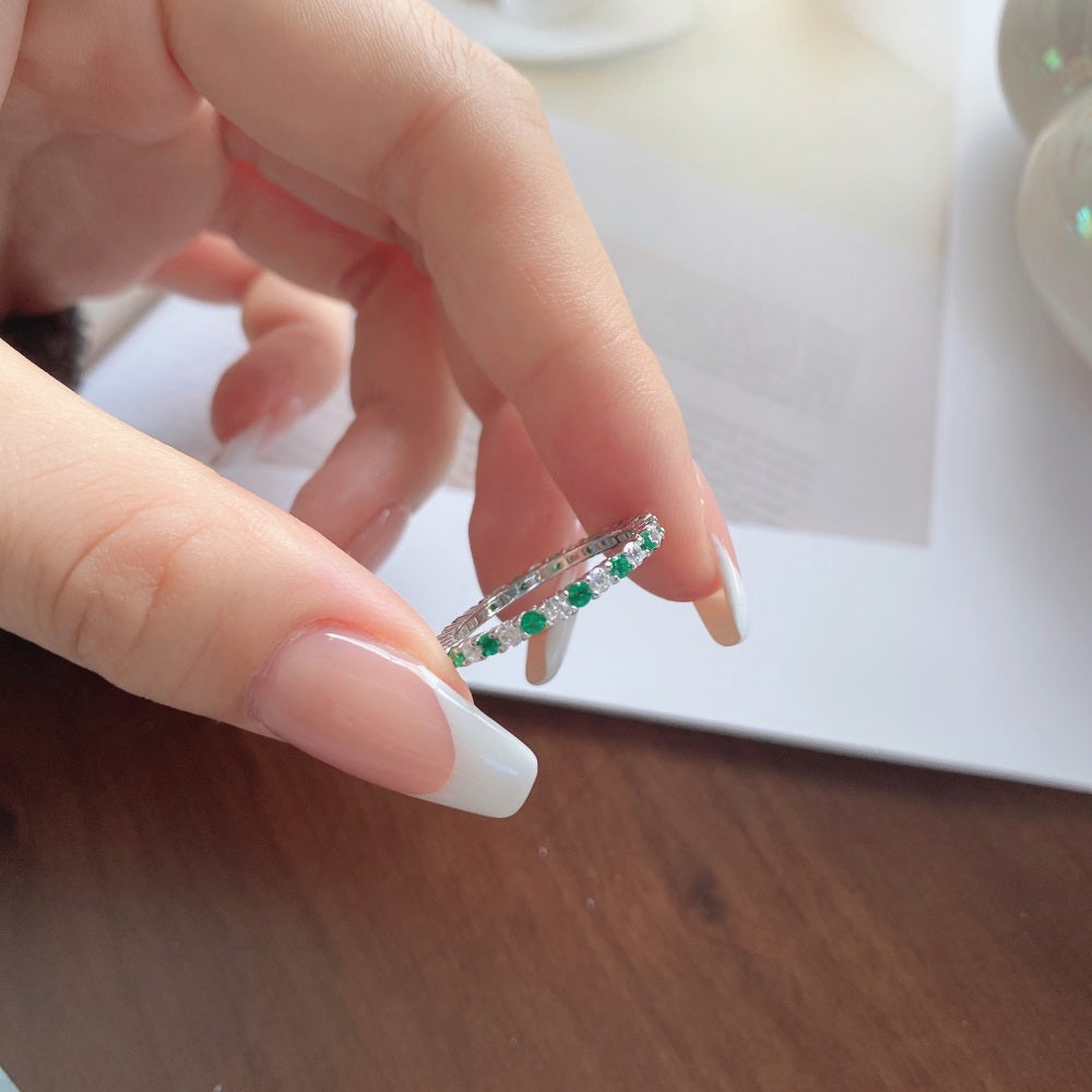 Green Serenity Ring