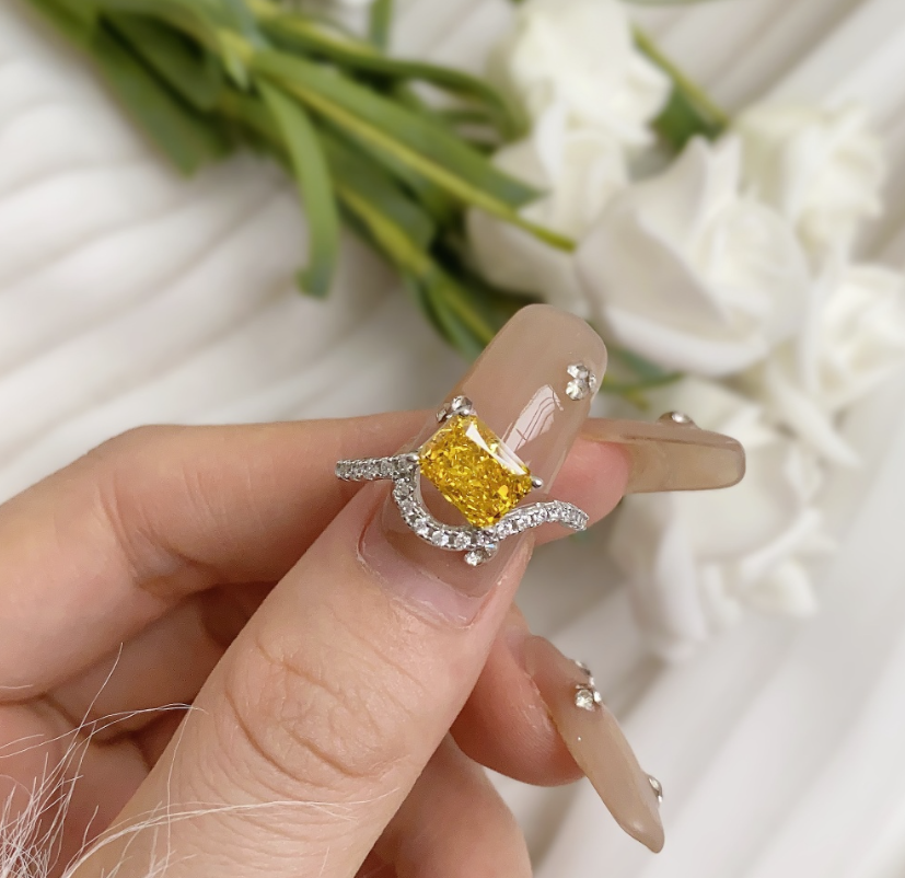Golden Symphony Ring