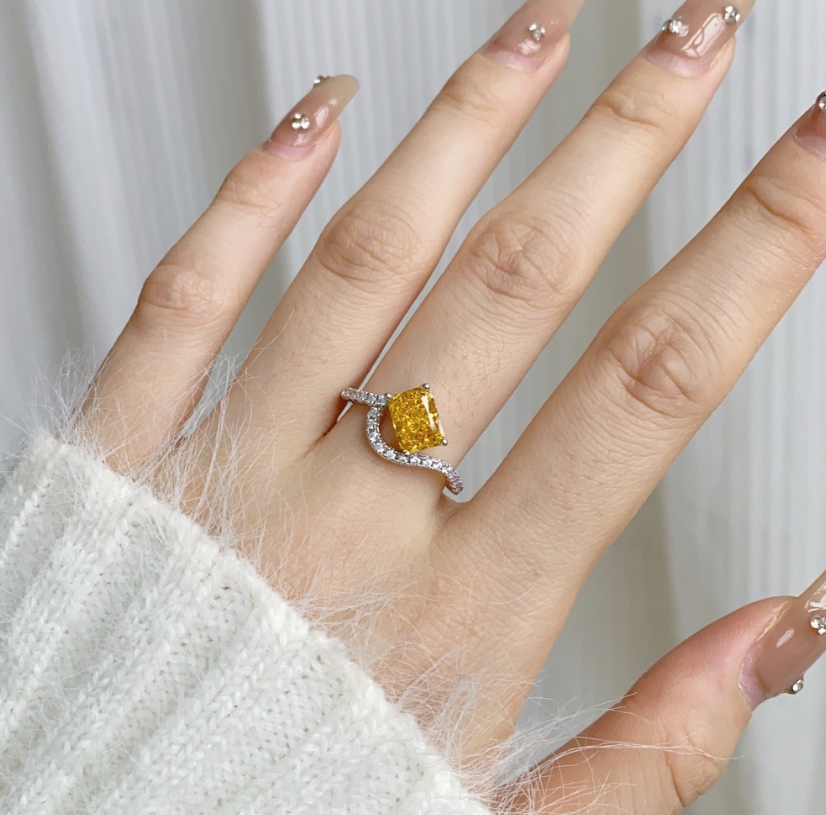 Golden Symphony Ring