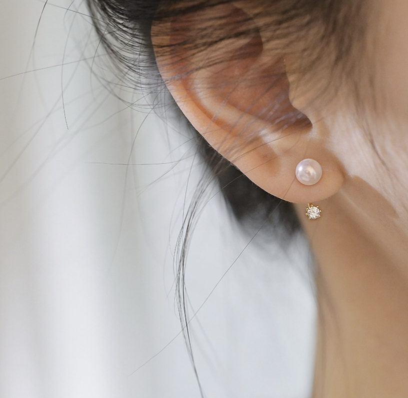 Pearl Stud Earrings