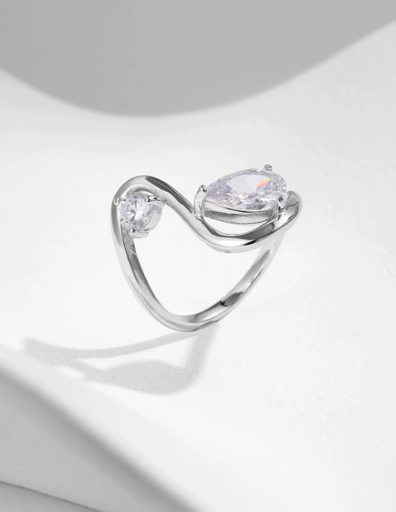 Eternal Duo Spark Ring