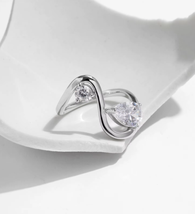 Eternal Duo Spark Ring