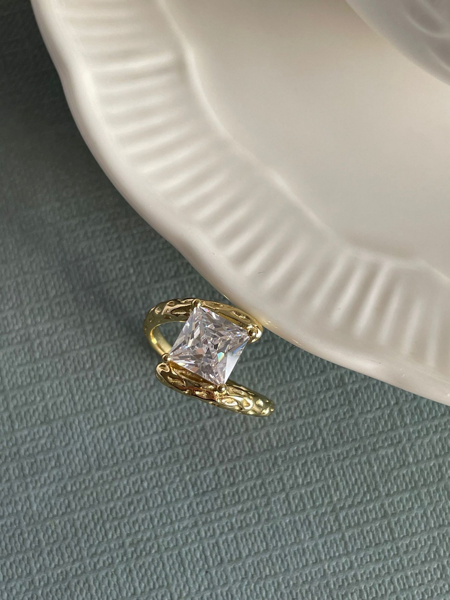 Gold Chunky Ring