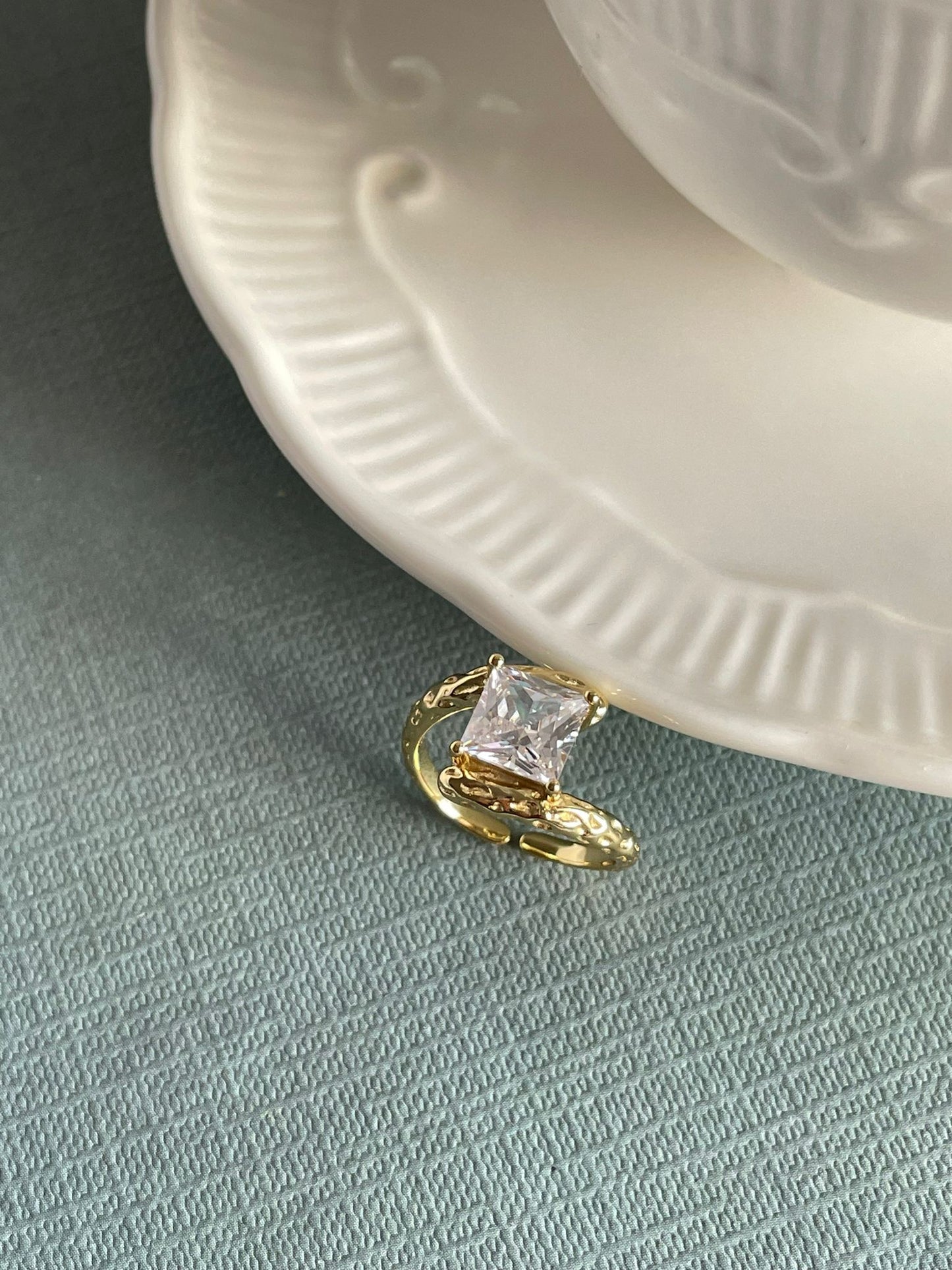 Gold Chunky Ring