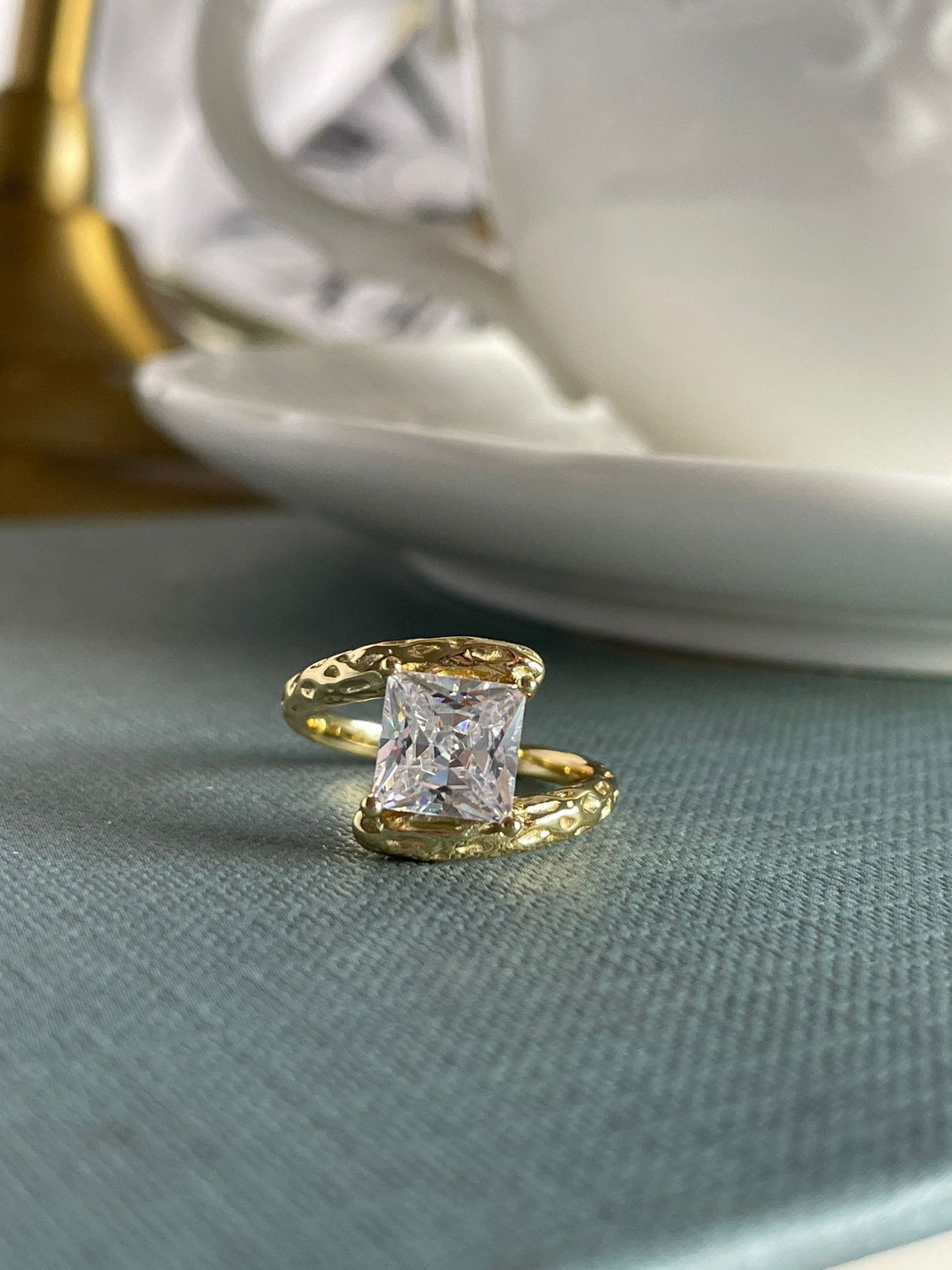 Gold Chunky Ring