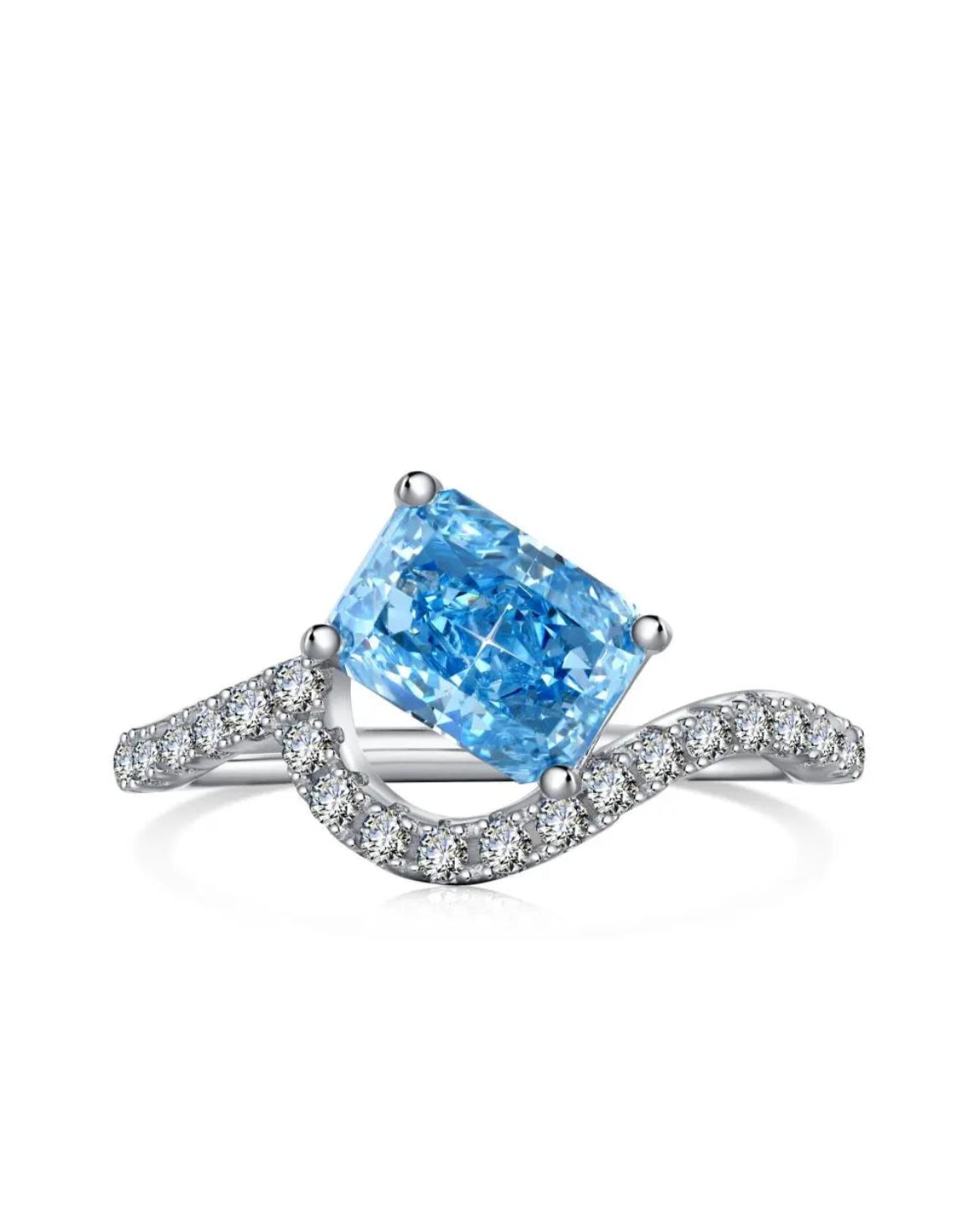 Aqua Symphony Ring