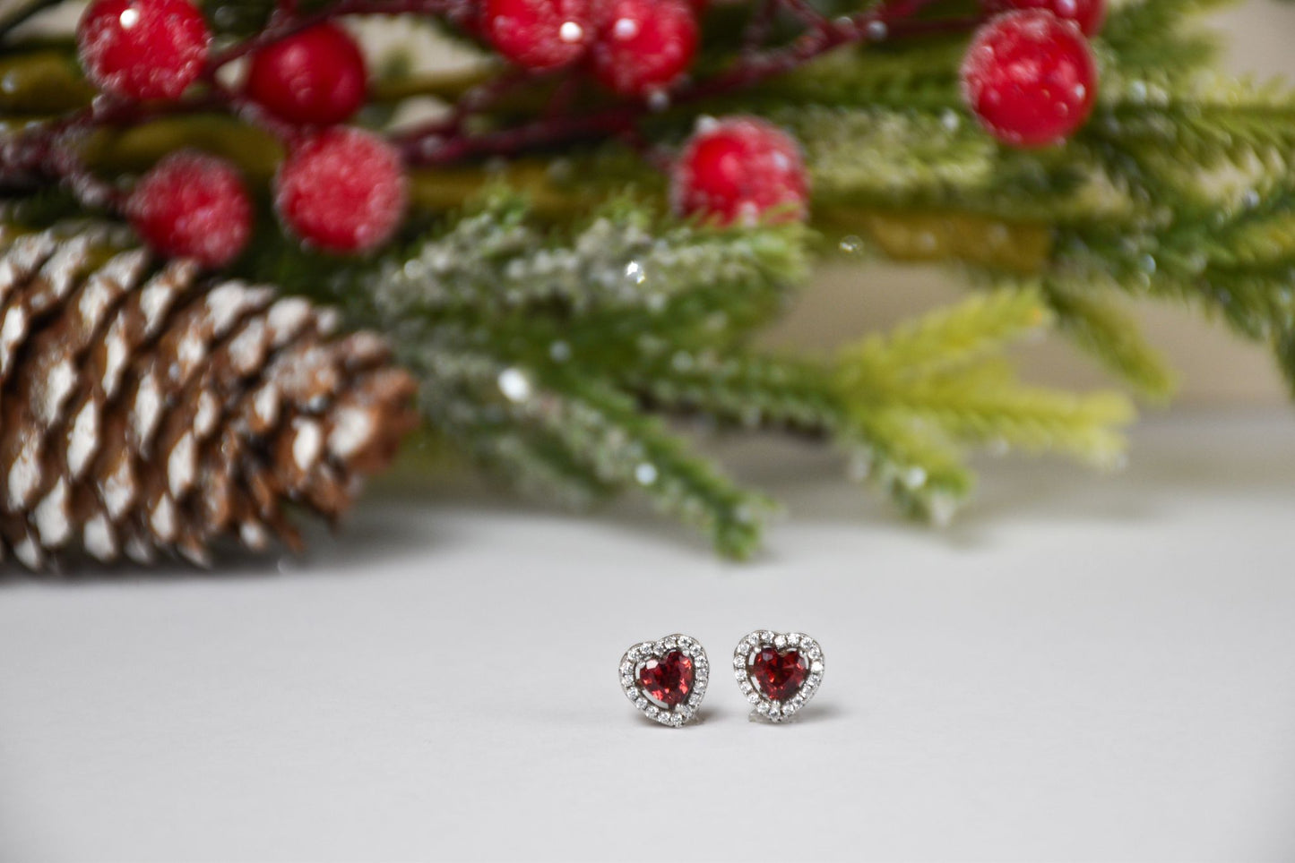 Blushing Ember Studs