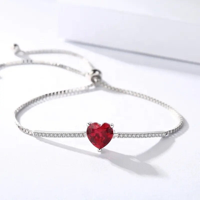 Ruby Romance Bracelet