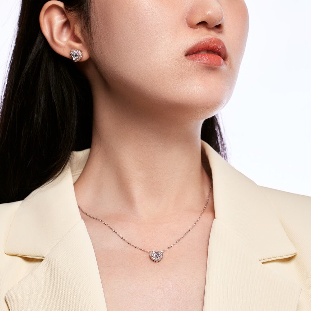Spectrum Heart Necklace