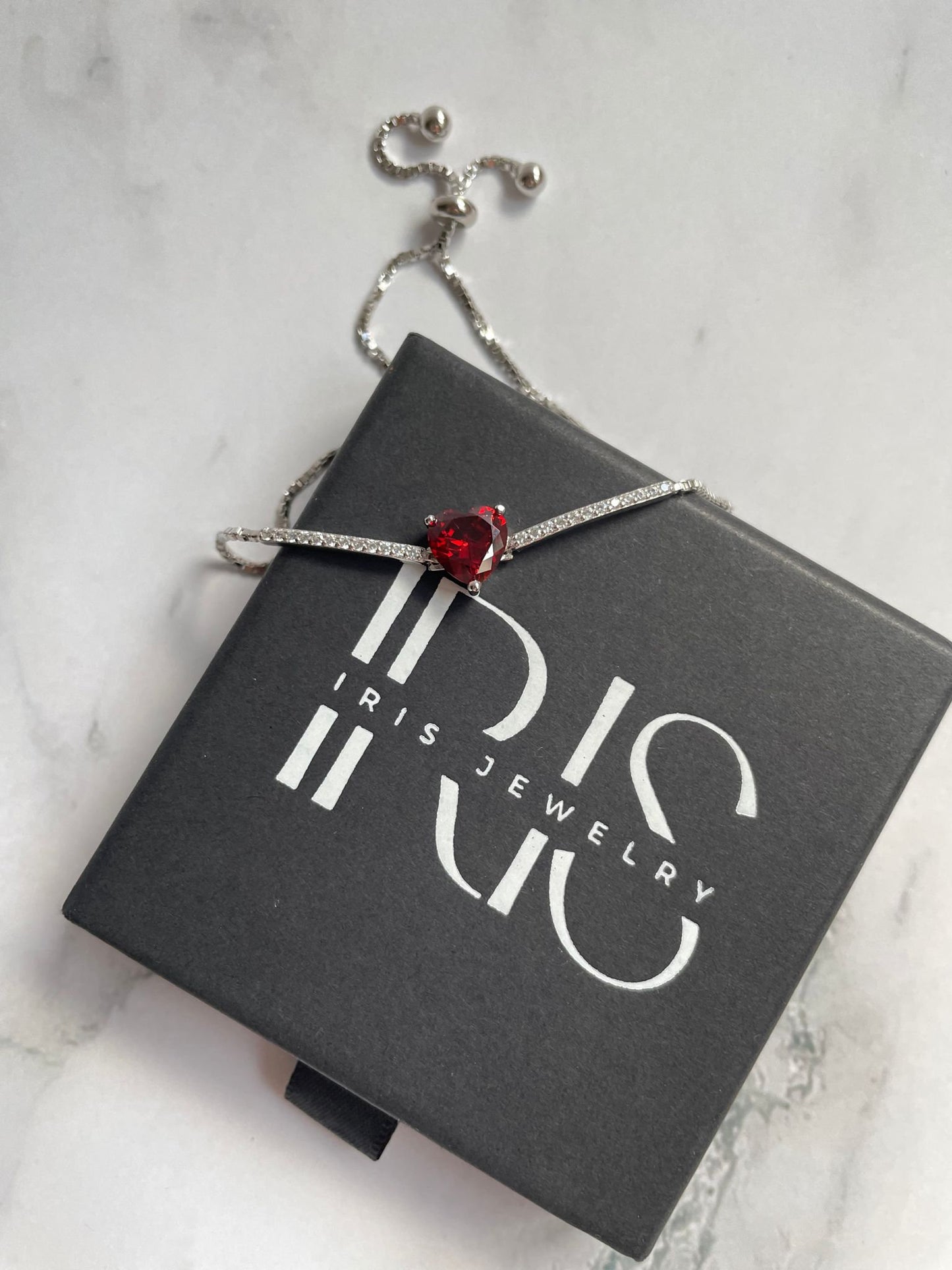 Ruby Romance Bracelet