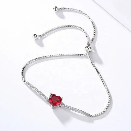 Ruby Romance Bracelet